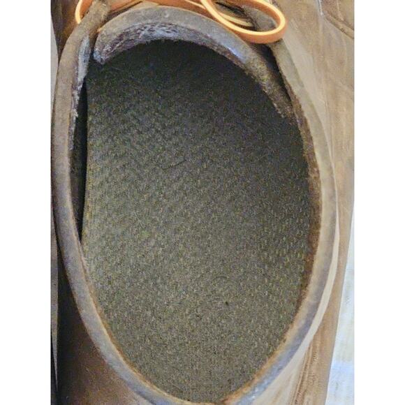 Vintage Double Stitched Genuine Leather Lace Up Mocs/ Ankle Boots Mens Size 9 main image 8